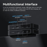 Hagibis USB C KVM Switch 1 Monitor 2 Computers 4K HDMI KVM Switches USB Hub PD for Sharing One Monitor Keyboard Mouse Printer
